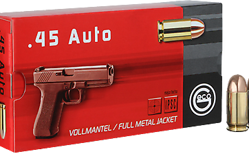 Cartouches .45 ACP GECO Blindée tête ronde - site de l'armurerie TPC