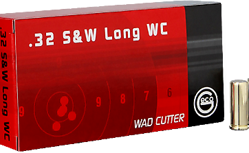 Cartouches .32 SWL WC GECO Wad Cutter - site de l'armurerie TPC